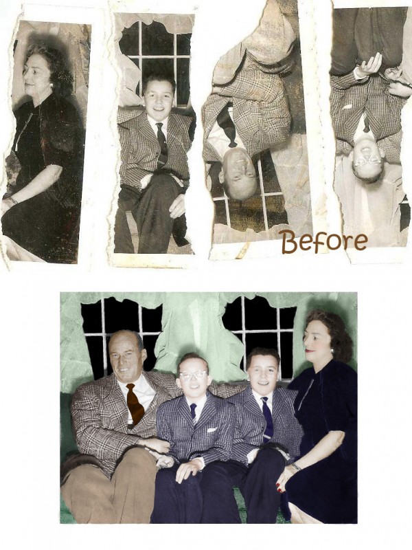 Creation of 50's Family : Final Result